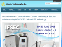 Tablet Screenshot of gainwise.com.tw